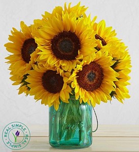 Sunflower Suprise Mason Jar
