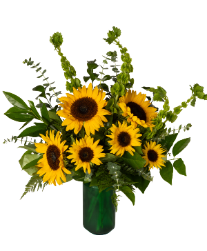 Sunflower Surprise  Vase Arrangement 