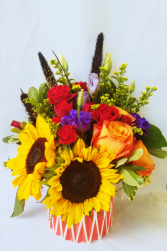 Sunflower Surprise Vased