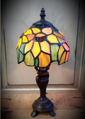 Sunflower Tiffany Lamp 