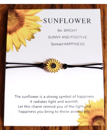 Sunflower Wristlet Addon in Longview, WA | Banda's Bouquets