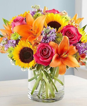 SUNFLOWERS AND LILIES  FRESH FLOWERS  in Trumann, AR | Blossom Events & Florist