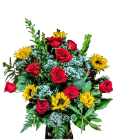 Sunflowers and Roses Galore 