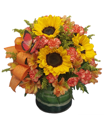 Sunflowers and Sunshine Floral Arrangement in Sun City Center, FL | SUN CITY CENTER FLOWERS AND GIFTS