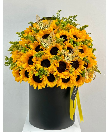 Sunflowers elegant design  