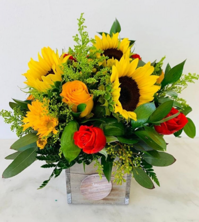 Sunflowers light Arrangement