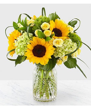SUNLIT DAYS SUNFLOWER BOUQUET 