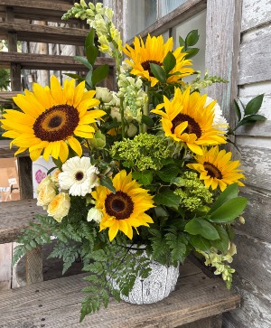 Sunlit Garden Floral Arrangement