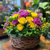 Sunlit Harmony Basket 