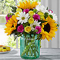 Sunlit Meadows Vase Arrangement