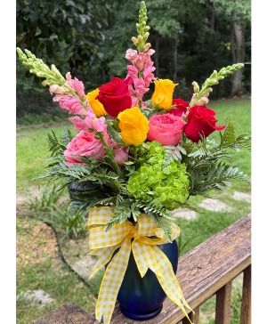 SUNNY and ROSY VASE