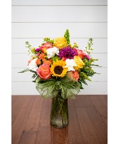 Sunny Autumn Day Mixed Bouquet 