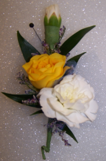 Sunny Blooms  Boutonniere