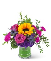 Sunny Blooms Flower Arrangement