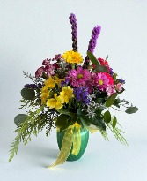 Sunny Blooms Vase Arrangement 