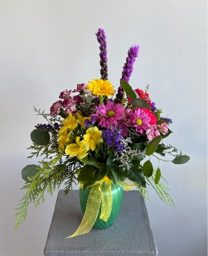 Sunny Blooms Vase Arrangement 