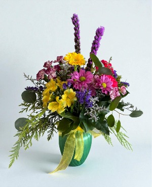 Sunny Blooms Vase Arrangement 