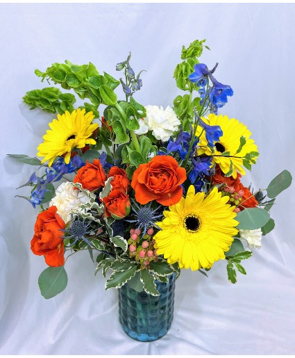 Sunny Blue Skies Floral Bouquet