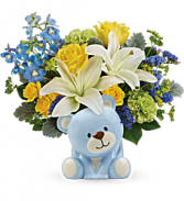 Sunny Cheer Bear Bouquet T602-5A