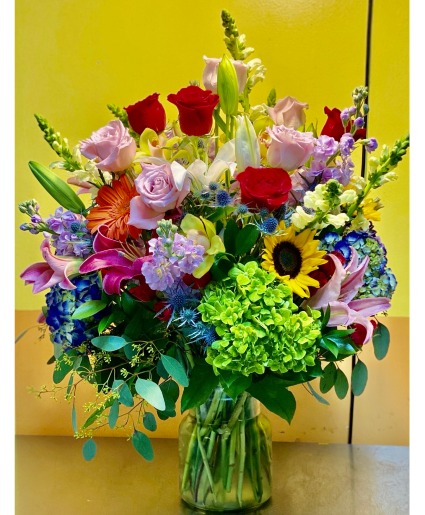 SUNNY DAY BY FLOWER JAZZ assorted flowers