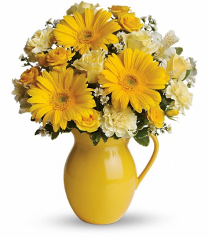 Sunny Day Pitcher of Cheer Everyday in Sulphur, LA | Unique Design Sunny Day Pitcher of Cheer Everyday in Sulphur, LA | Unique Design