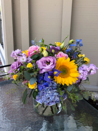 Sunny Day Variety of seasonal flowers