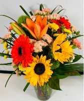 Sunny Day  Vase 