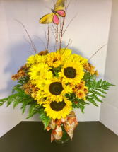 Sunny Smile Elegant Sunflowers Design