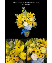 Sunny Days  Fresh cut flowers in a vase