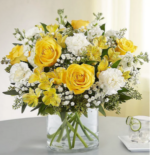 Sunny Delight Mixed Floral Arrangement