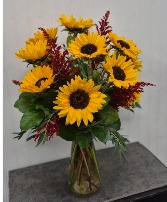 Sunny Disposition Vase