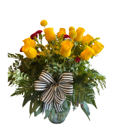 Sunny Dozen  Vase
