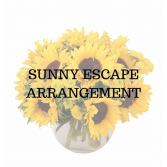 Sunny Escape Flower Arrangement