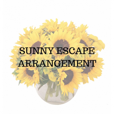 Sunny Escape Flower Arrangement in Huntington, TX | LIZA'S GARDEN 