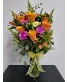 Sunny Half Dozen Orange or Yellow Roses 