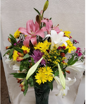 Sunny Lily Mix Bouquet