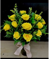 Sunny Love Vase  arrangement