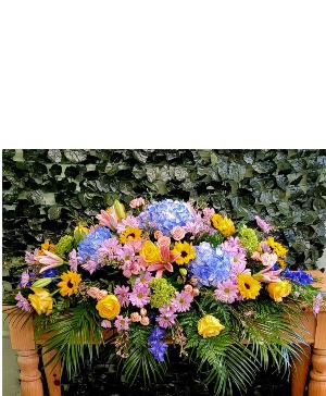 Sunny Memories Spray Casket Spray