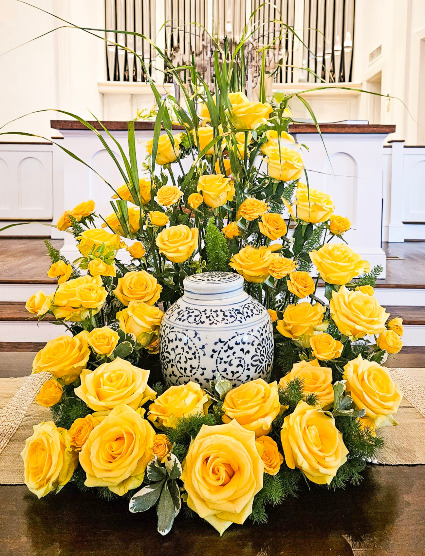 Sunny Rose Embrace Sympathy