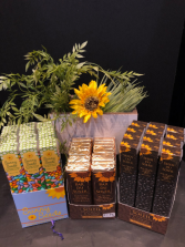 Sunny seeds - classic or dark chocolate or bar