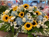 Sunny Skies Casket Blanket