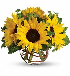 Sunny Sunflower Floral Bouquet