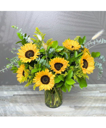 Sunny Sunflowers Arrangement