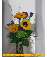 Sunny Sunflowers Vase Arrangement (LGOE)