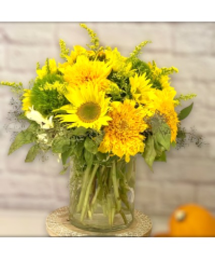 Sunny Vase Arrangement