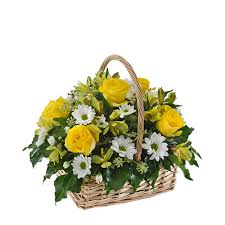 sunny yellow basket in Lebanon, NH | LEBANON GARDEN OF EDEN FLORAL SHOP sunny yellow basket in Lebanon, NH | LEBANON GARDEN OF EDEN FLORAL SHOP