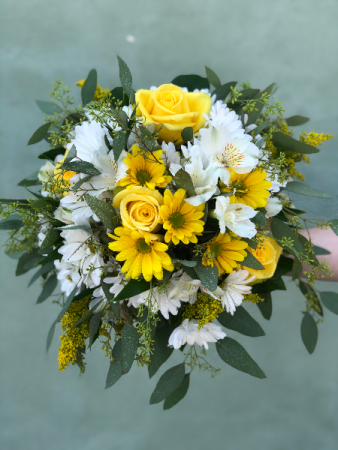 Sunny Yellow Boho Bridal Bouquet Bridal Bouquet