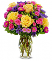 Sunshine Bouquet Vase Arrangement