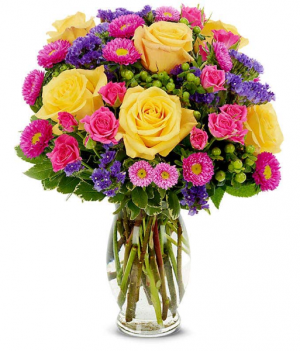 Sunshine Bouquet Vase Arrangement in Longwood, FL | Novelties By Nadia Flowers & More Sunshine Bouquet Vase Arrangement in Longwood, FL | Novelties By Nadia Flowers & More