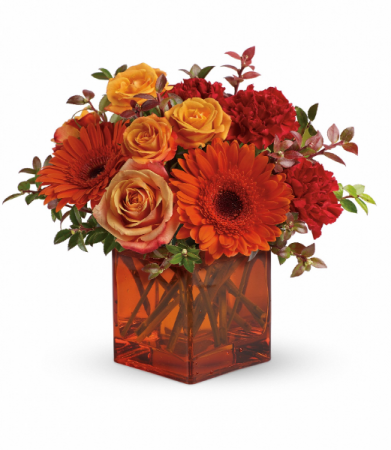 Sunrise Sunset All-Around Floral Arrangement
